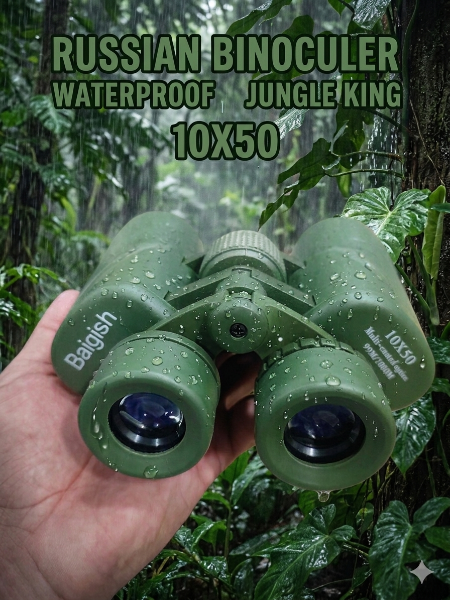 Russian 10x50 Porro Binocular Telescope