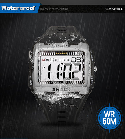 Royal Digital Waterproof Shock Resist Large Screen Outdoor Running Watching