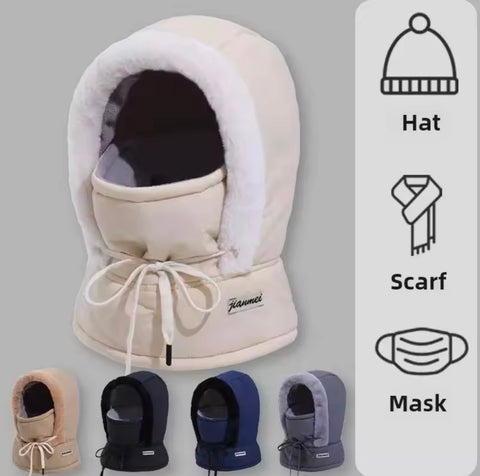 Winter Windproof Full Face Cover and Neck Insulation Cover, Suitable for Winter Sports, Skiing