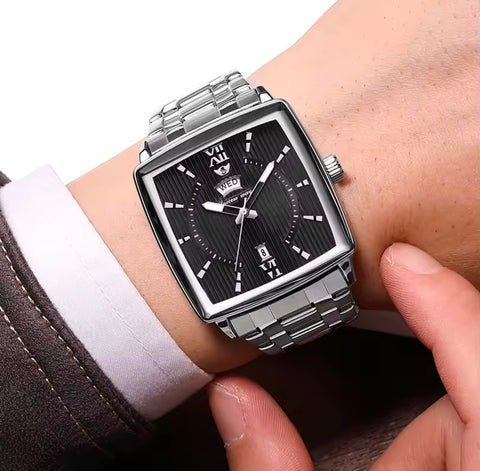 Best Win Luxury Steel Quartz Watch