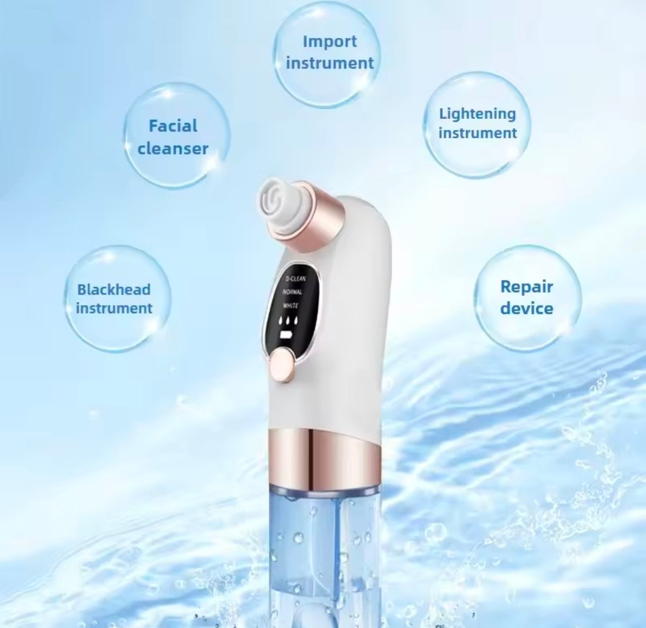Blackhead Remover Pore Vacuum Face Cleaner