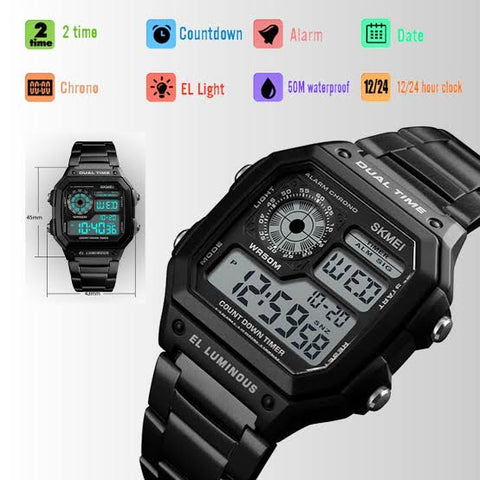 Skmei Digital Sports water proof watch
