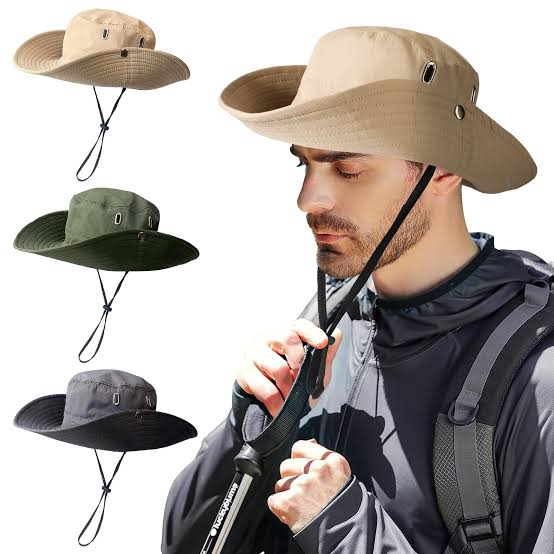 Anti-UV Jungle Sun Hat with Adjustable Headband