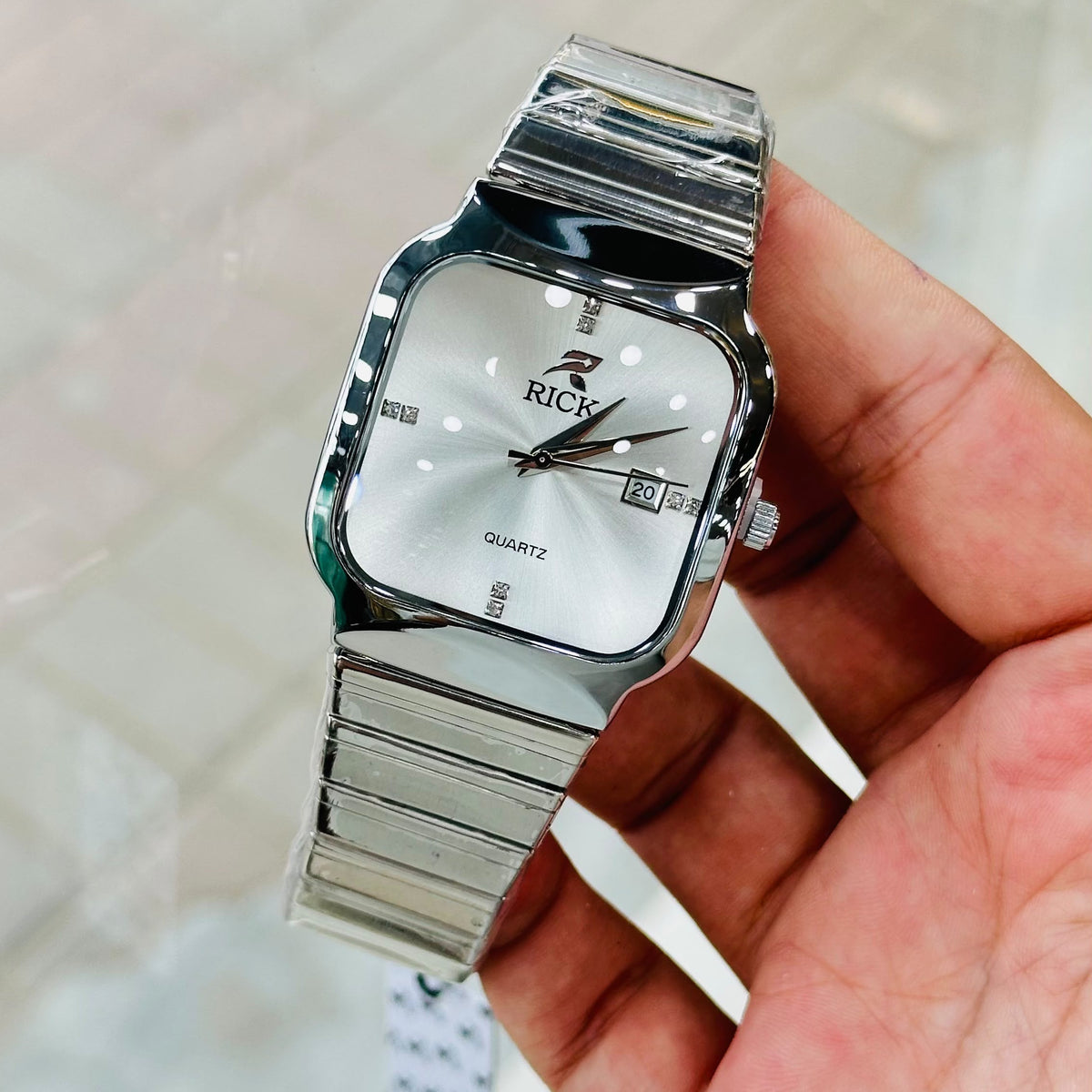 Rick Stainless Steel Waterproof Watch