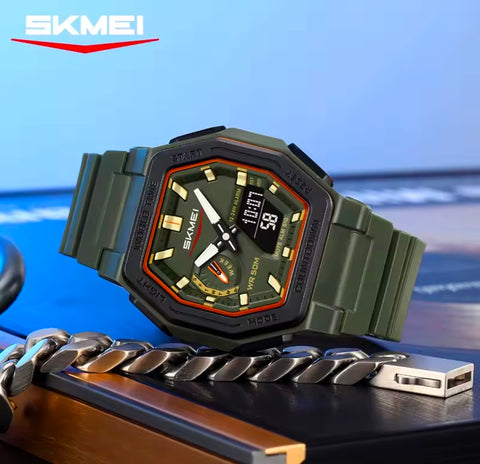 SKMEI Creative Cool 4 Time Display Countdown Digital Sport Watch