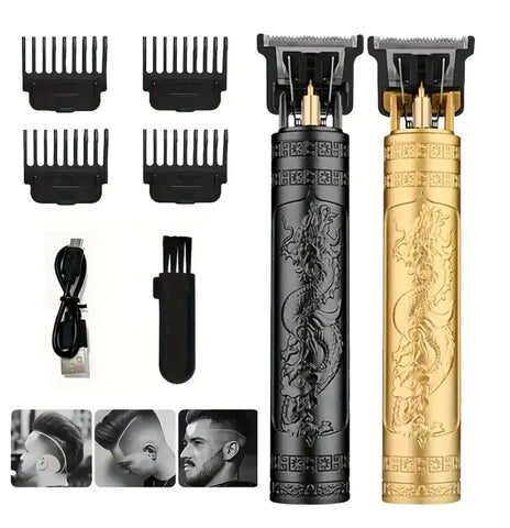 T9 Hair Trimmer Professional Rechargeable Beard Trimmer Titanium Cordless