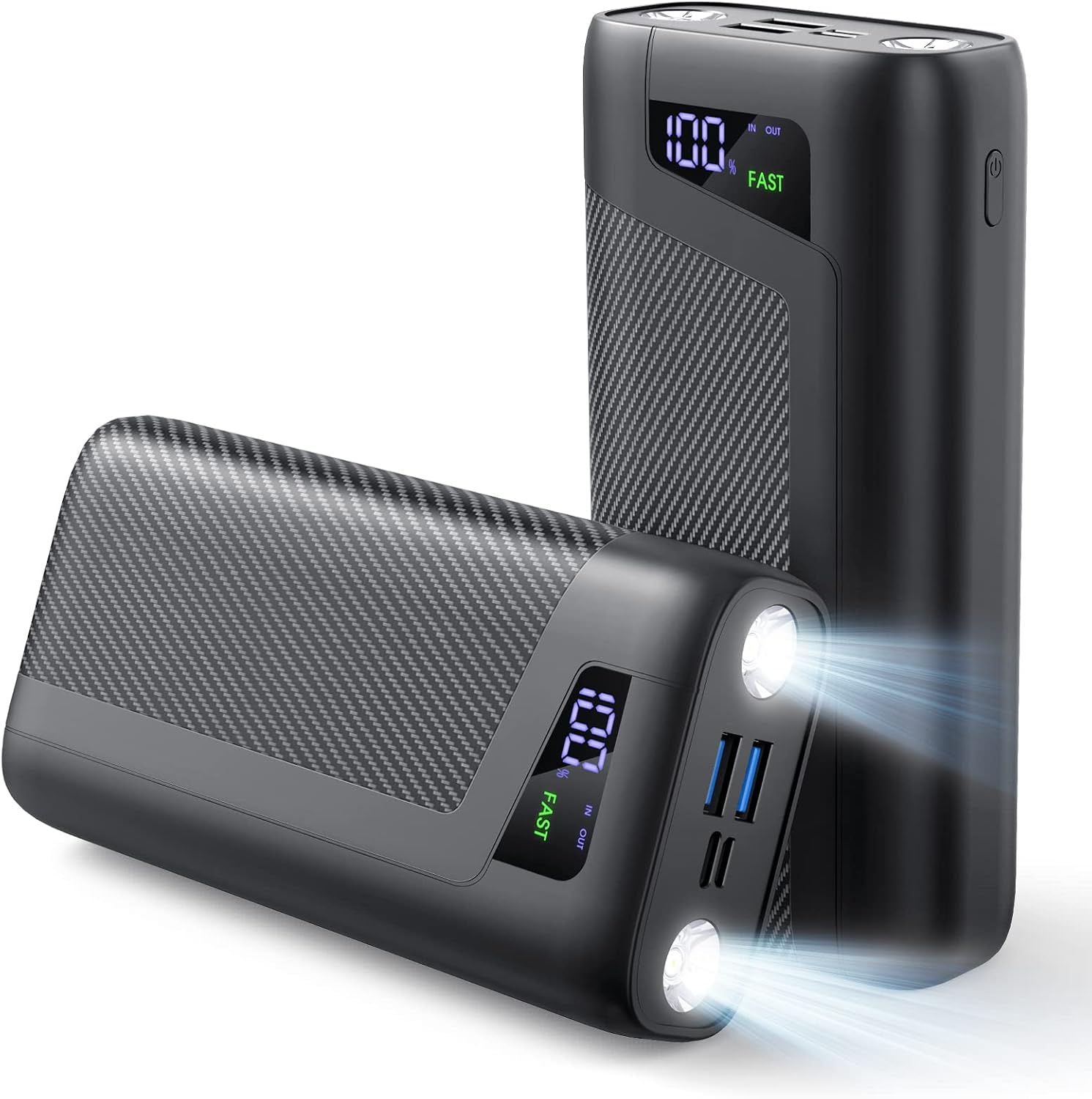 20000mah PD Super Fast 22.5W Fast Charging with Flash Light