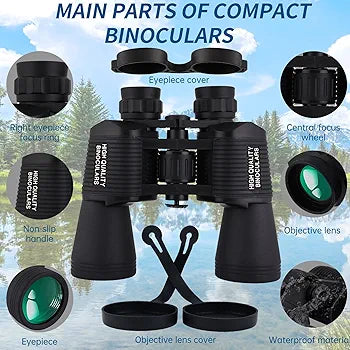 Russian Military Eyebre 20x50  High Magnification Low Light Night Vision Binocular
