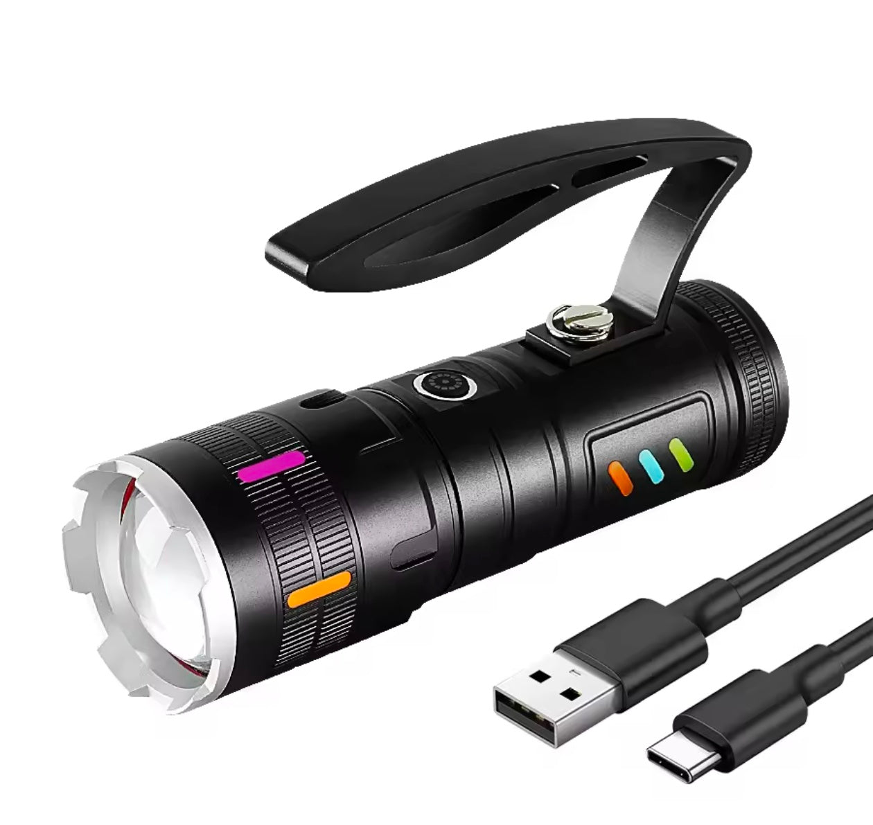 3000M Ultra Zoomable Torch with 18650 Lithium Betteries