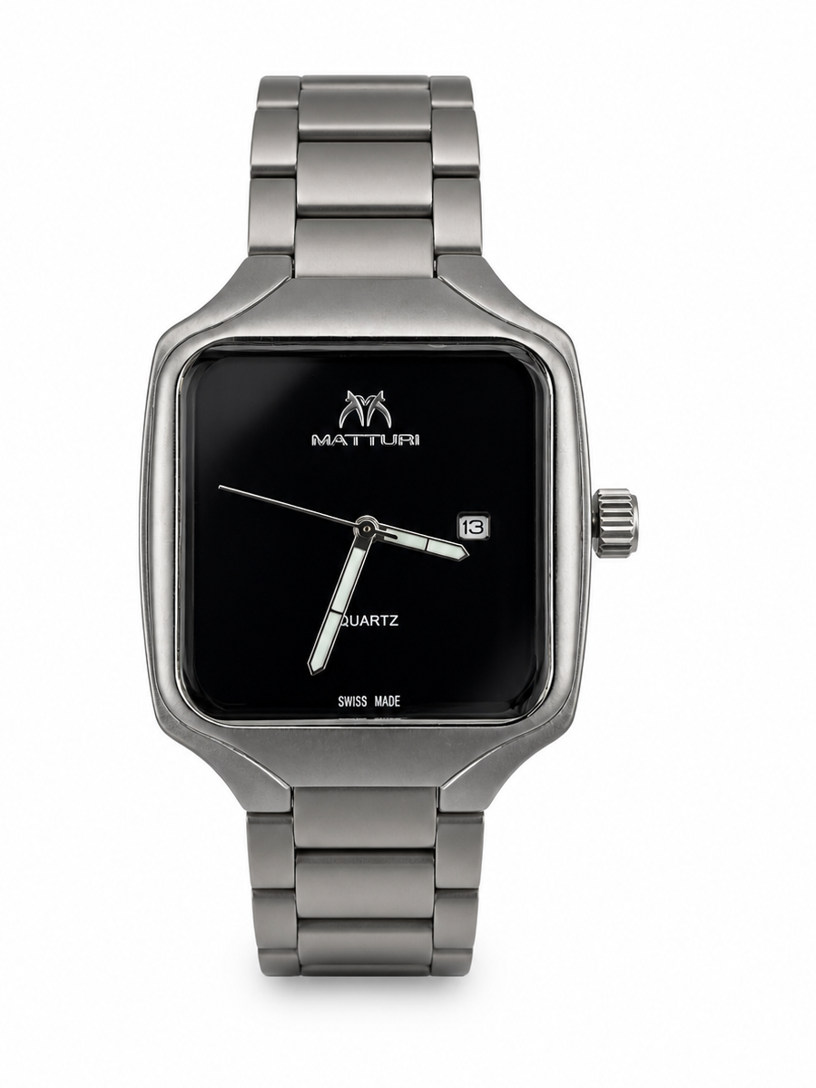 Matturi Luxury Steel Chronograph Quartz Watch