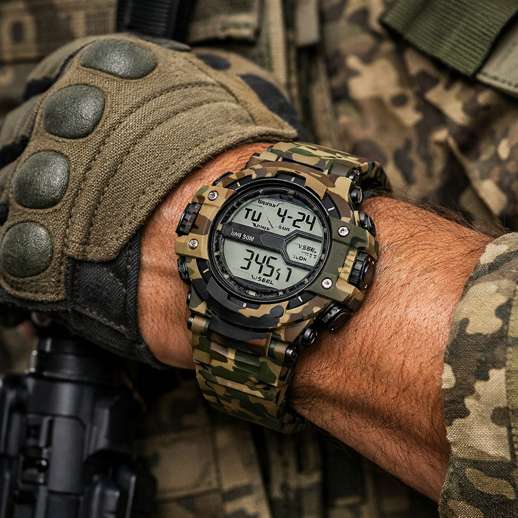 Military Top Brand Luxury Sport Watch Men Digital Watches 5 Bar Waterproof  Wristwatches