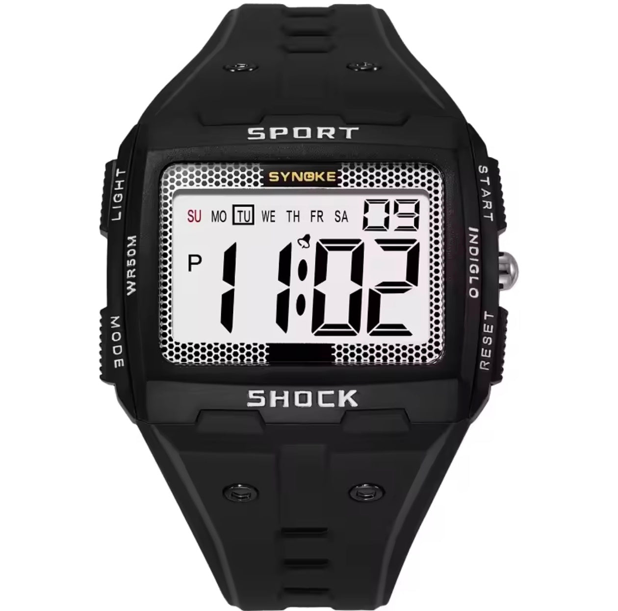 Royal Digital Waterproof Shock Resist Large Screen Outdoor Running Watch
