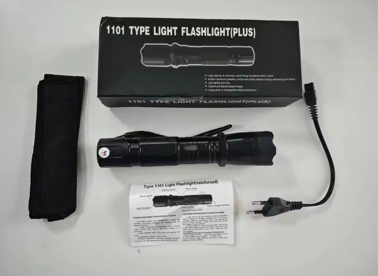 2 In 1 Self Protective flash light & Stun 1101