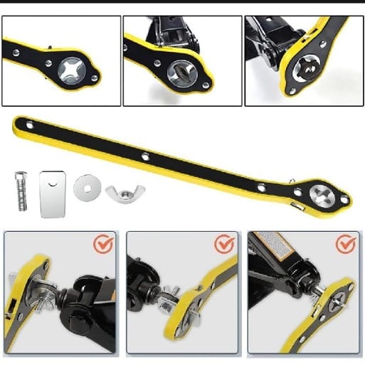 Car Jack Ratchet Wrench Tool Labor-saving Wrench Car Repair Tool