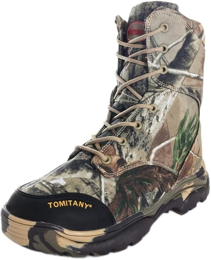 Tomitany Trekking Tactical Combat Hunting Camouflage Boots Shoes