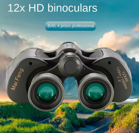 YukonGear Russian 12x40 Porro Binocular Telescope