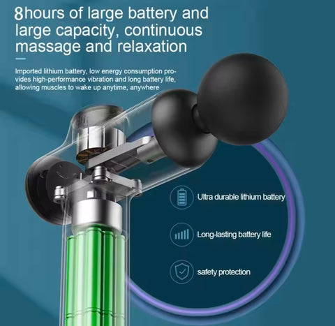 99 Level Massage Gun Deep Body Massager For Muscle Body Neck Massager Electric Fitness Equipment
