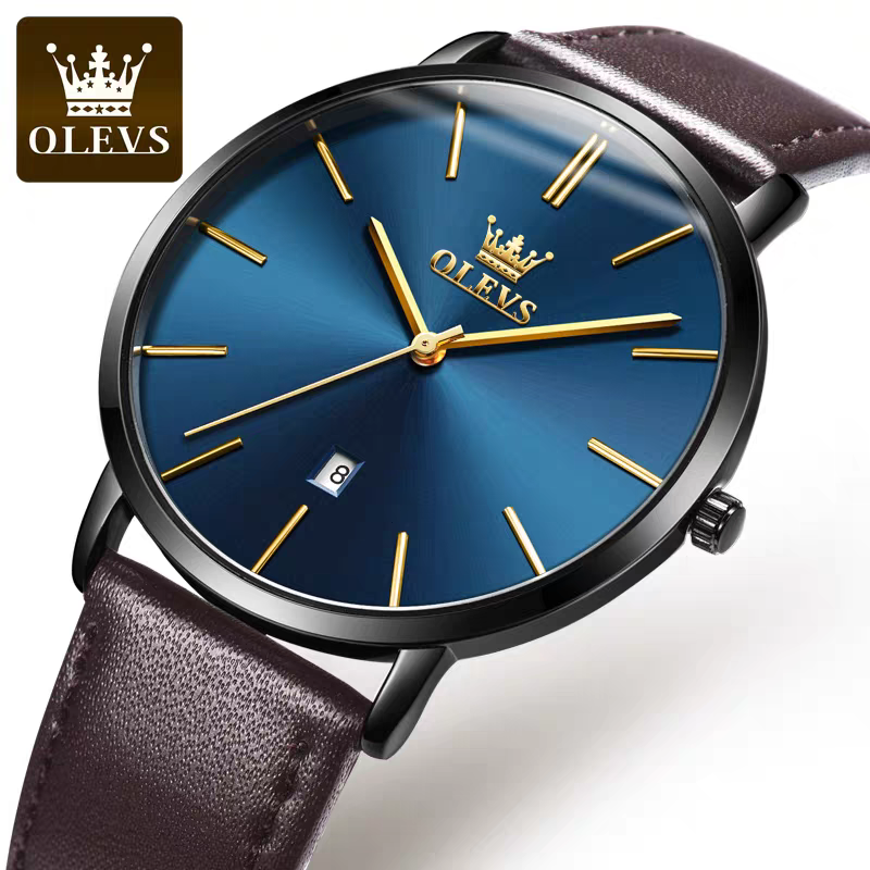 Power Brand Ultra thin Fashion Quartz Watch 30M Waterproof