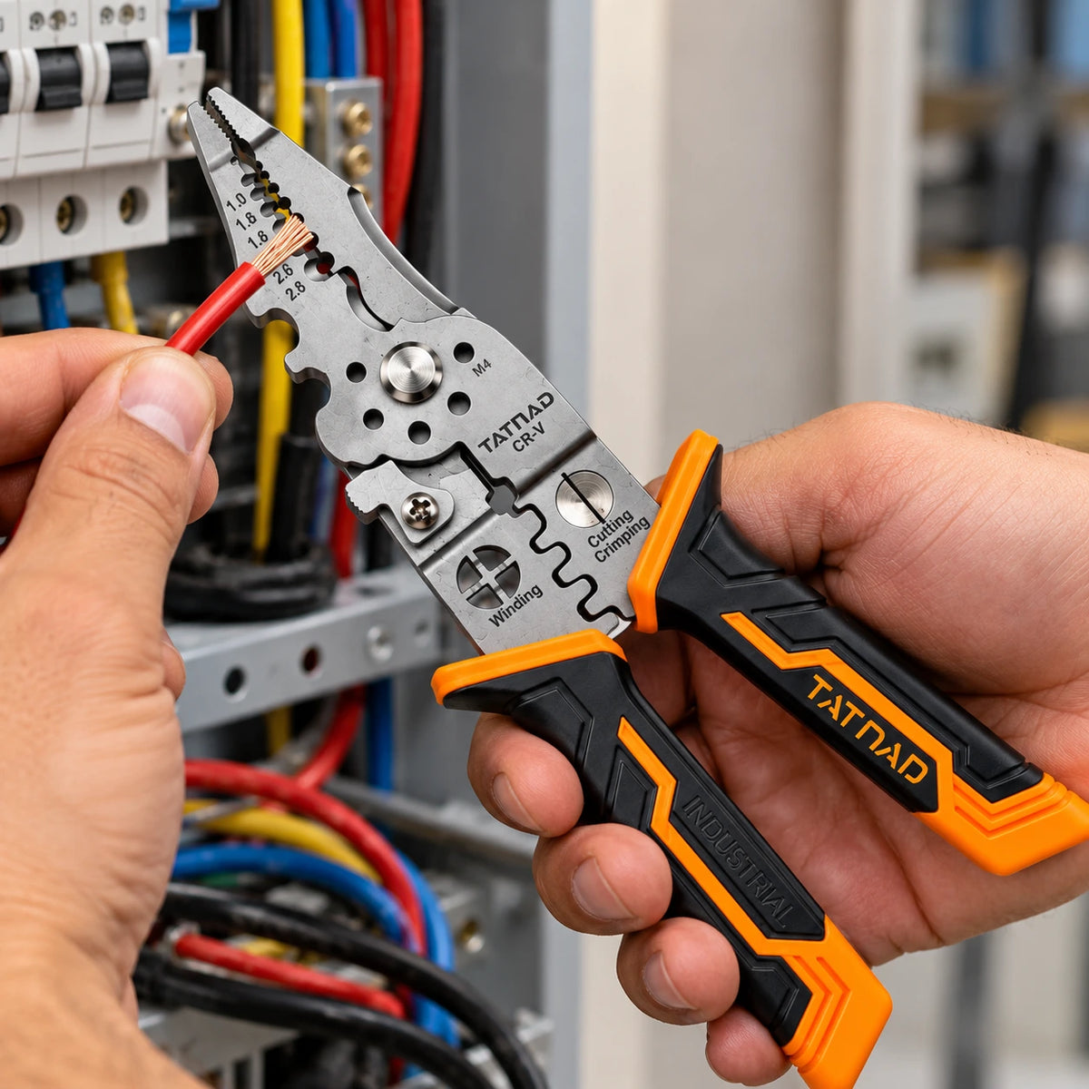 Wire Stripper & Crimping Pliers Tool