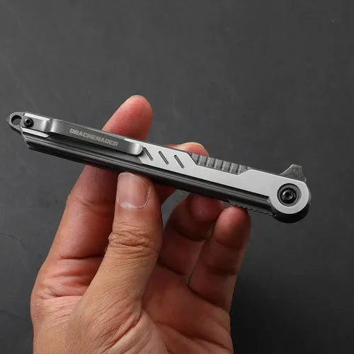 Thin Folding Knife With Sheath