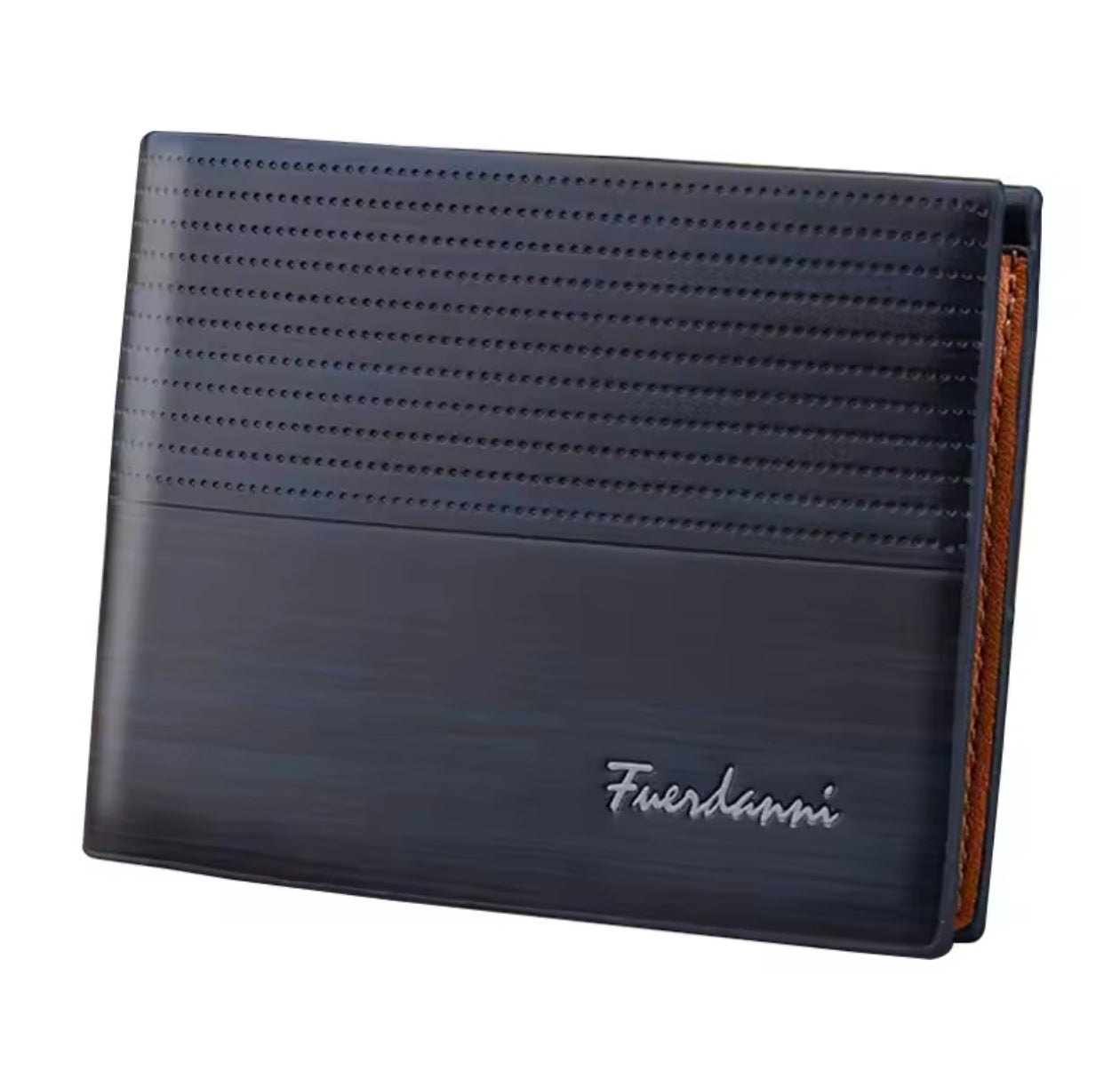 Fuerdanni Leather Wallet for Men Women ID Bank Credit Card Holder Men's Coin Purse