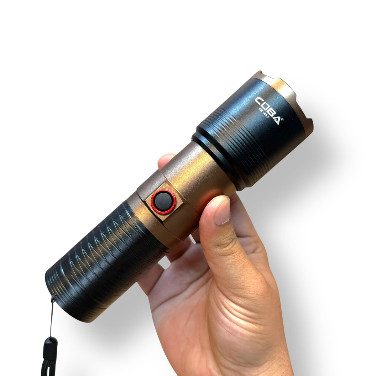 2km LED Laser Zoom Flashlight Lamp Recharge
