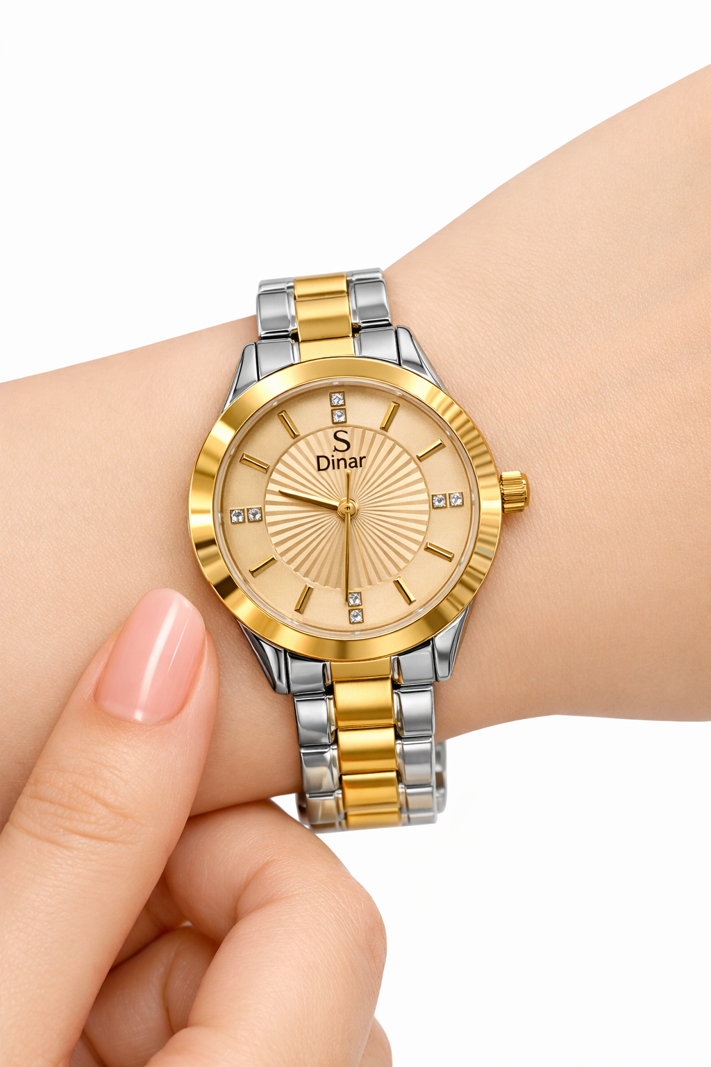 Ladies Dinar Brand Women stylish Watch - New Fashion
