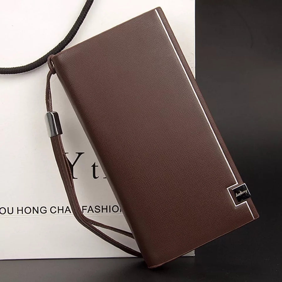 Baellerry Universal Long Wallet Large Capacity Zipper Handbag Card Holder