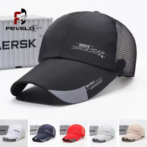 Summer Sports Cap - Breathable Dotted Design