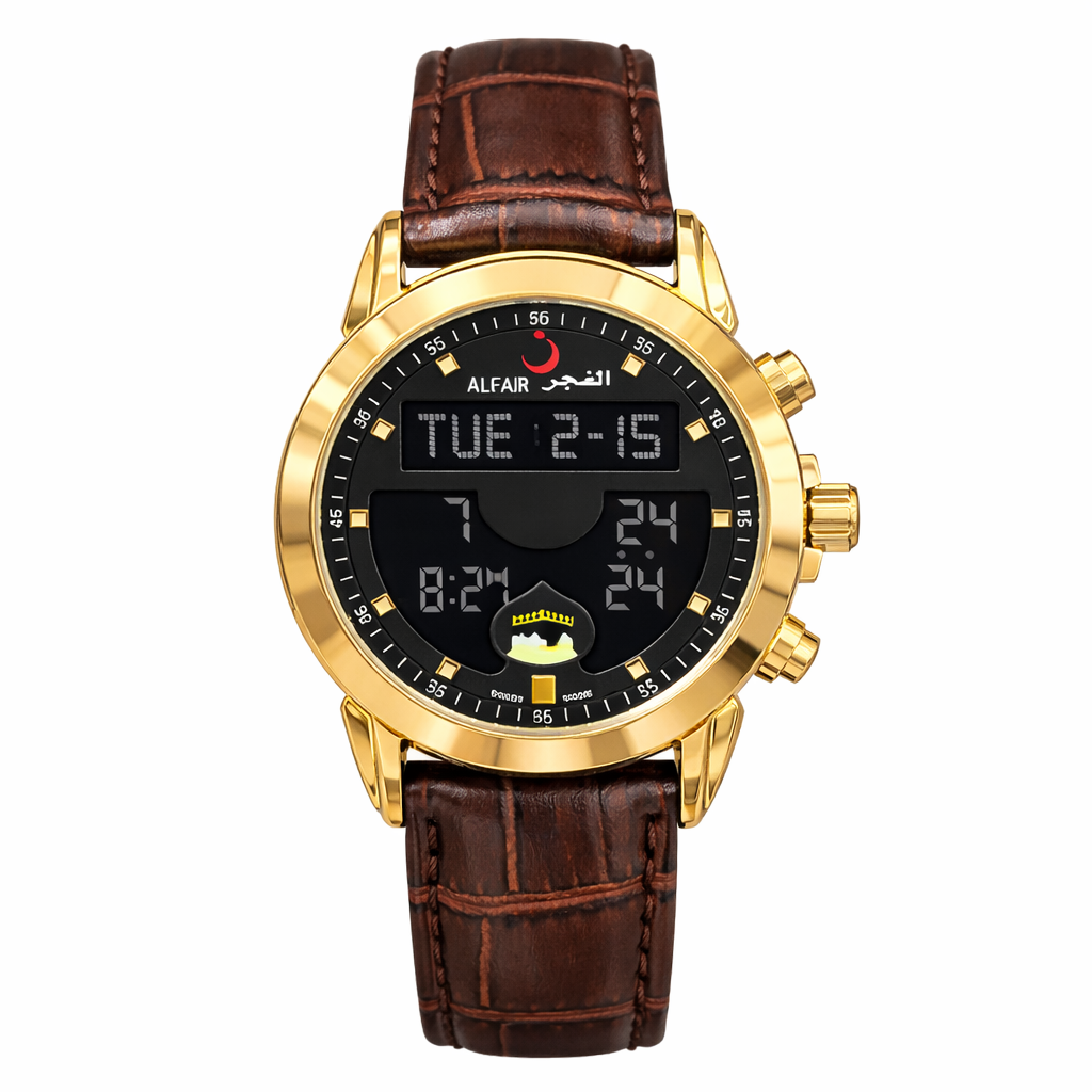 Alfajar Business Luxury Quartz Leather watch