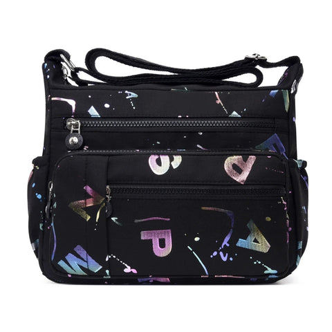 Multi Pocket Women Handbag High Quality Nylon Female Shoulder Bag