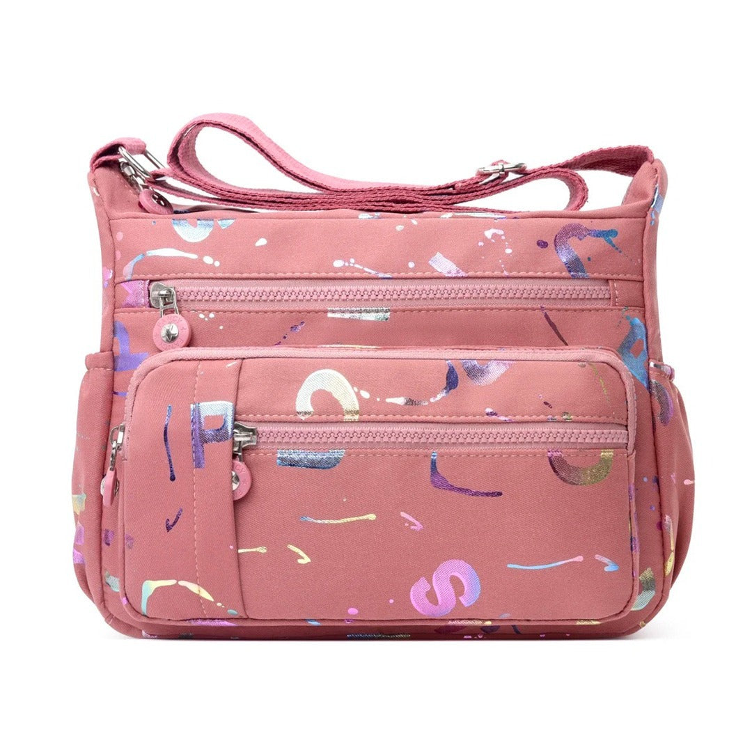 Multi Pocket Women Handbag High Quality Nylon Female Shoulder Bag