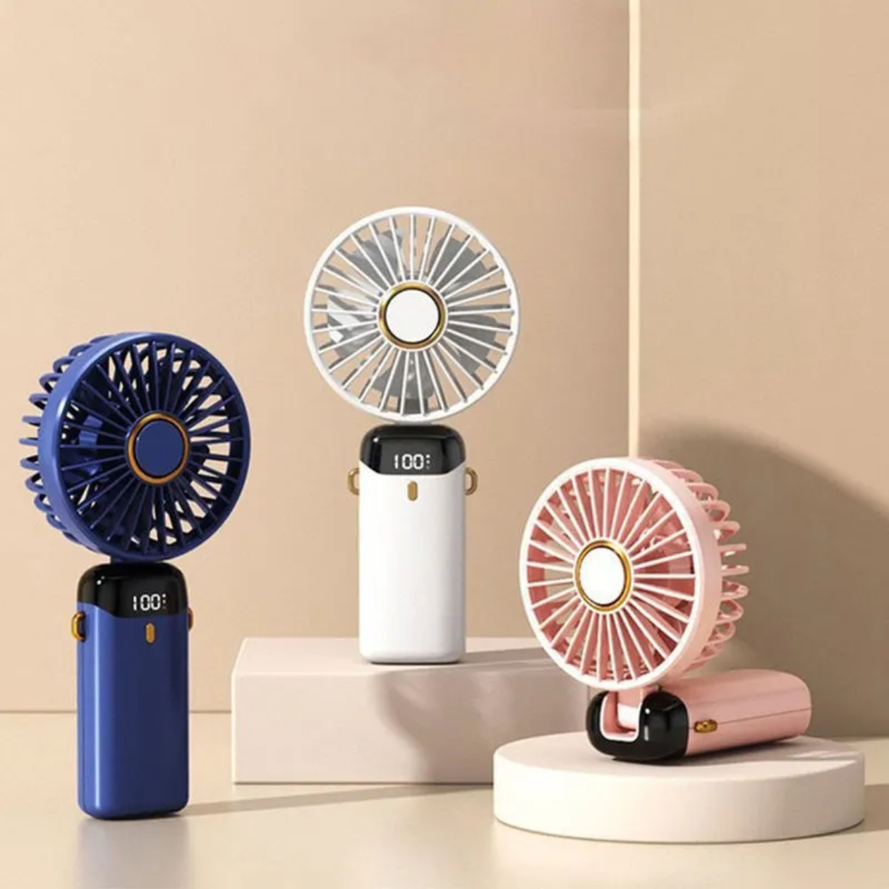 USB Mini Rechargeable Handheld Fan