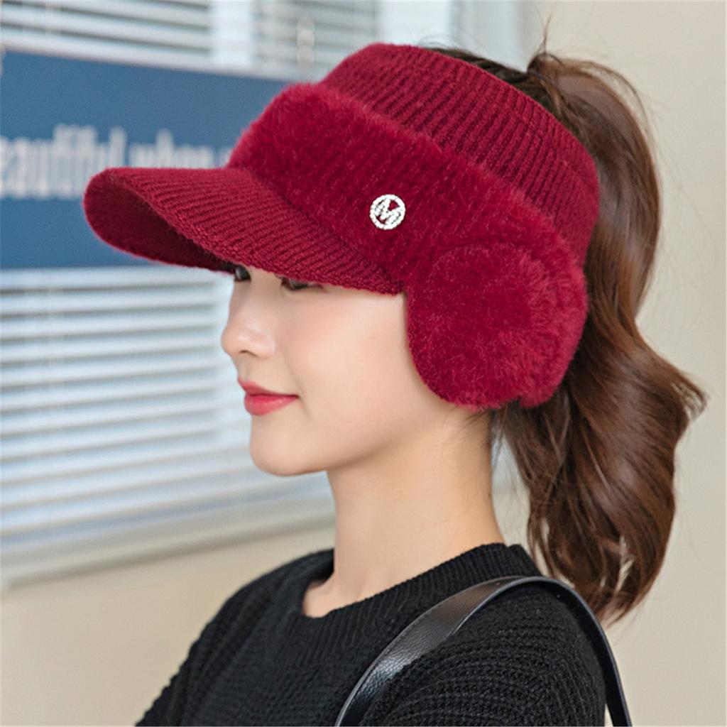 Women Winter Lightweight Warm Earflap Aviator Outdoor Hiking Windproof Snow Cap