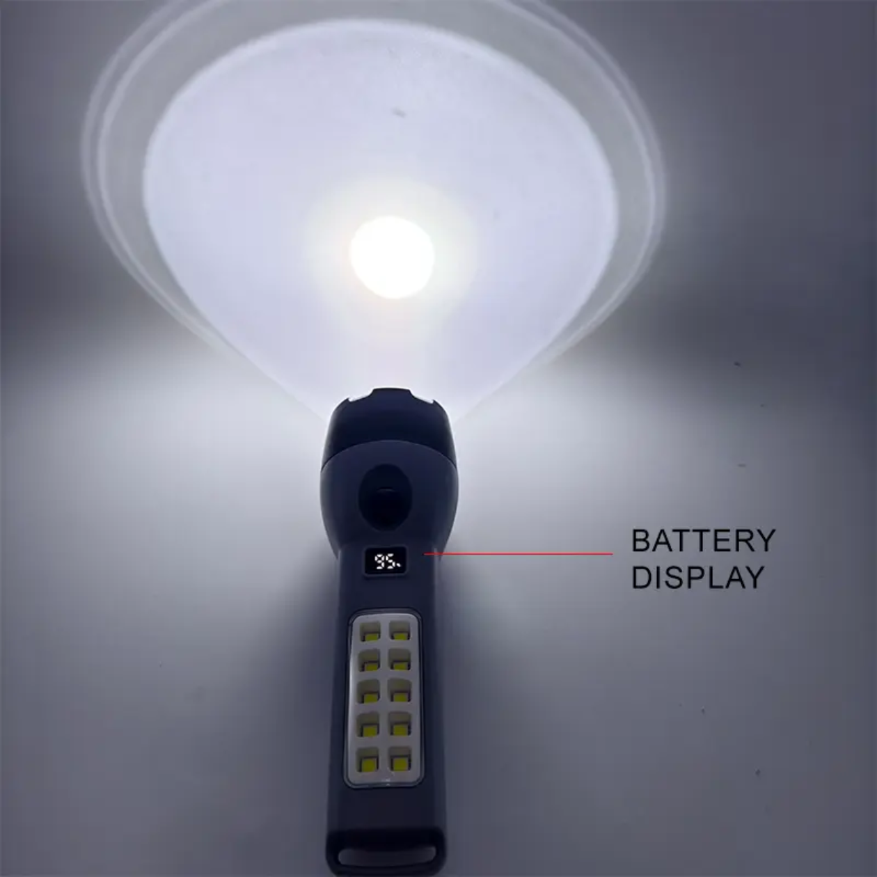 Solar USB Rechargeable Compact Lamp Flashlight