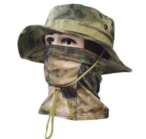 Tactical Balaclava Camouflage hunting Fishing Full Face Mask Cap set