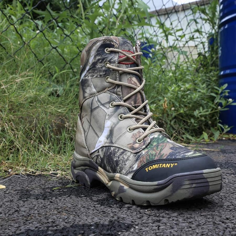 Tomitany Trekking Tactical Combat Hunting Camouflage Boots Shoes