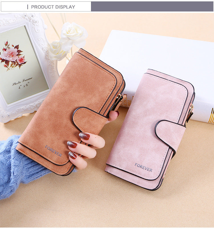 Ladies Forever Business Wallet Large Capicity Card cash mobile Holder