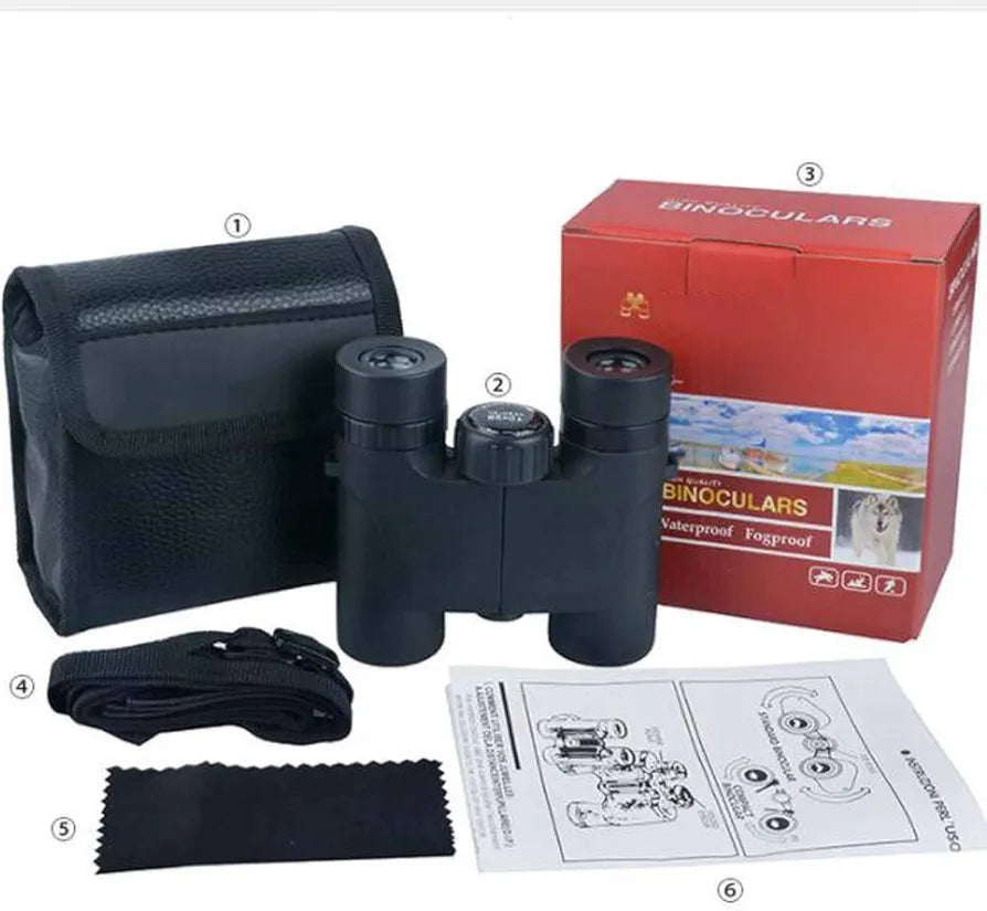 Japani 10X26 Binocular High Definition Low Light Night Vision Telescope