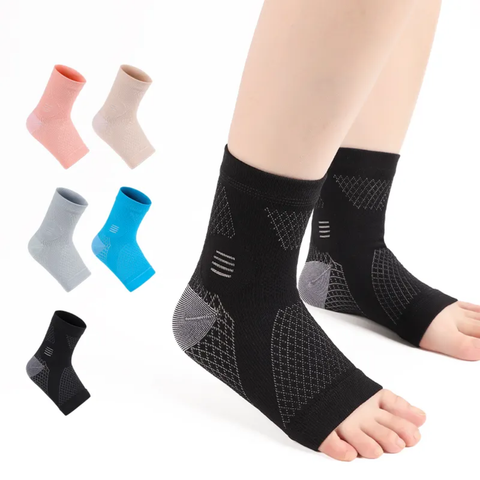2pcs Arch Support & Ankle Compression Socks