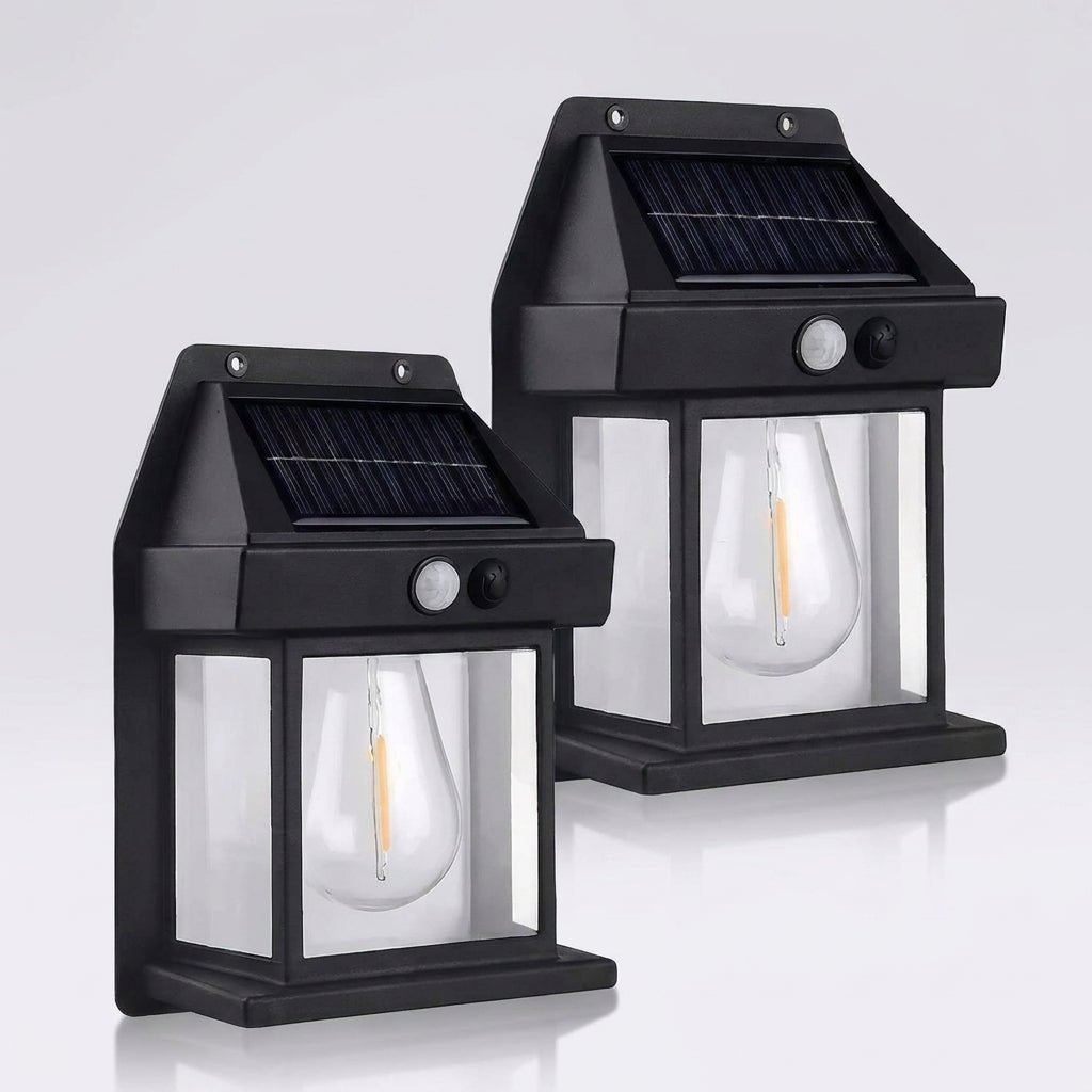 200W 112-LED Solar Wall Light - Waterproof