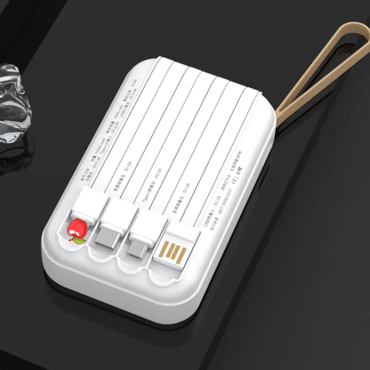 10000mAh Power Bank Fast Charging