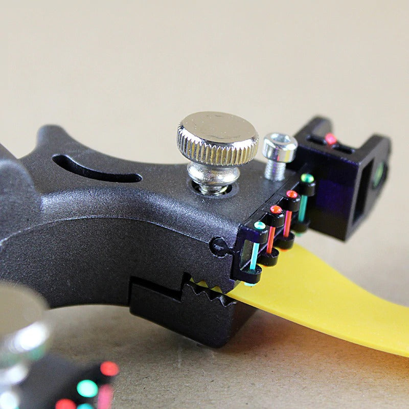 Laser Sight Outdoor Catapult – Premium Metal Precision Target Practice Tool