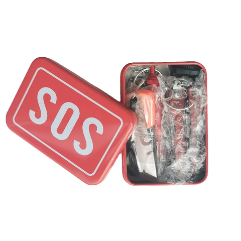6 in 1 SOS survival tool kit