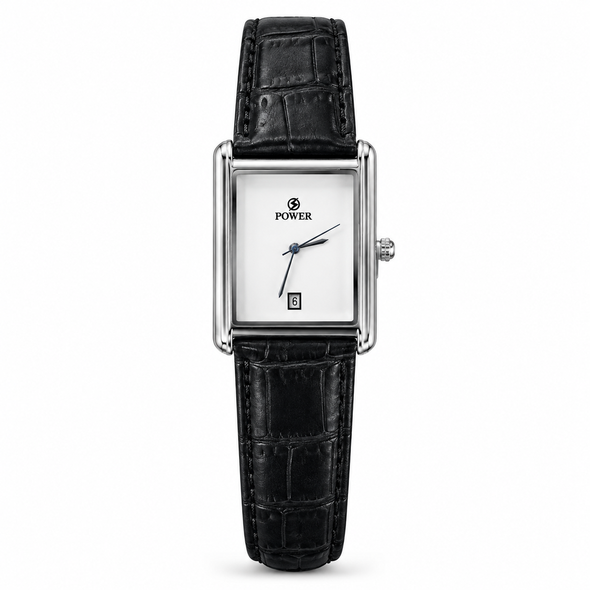 Universal Point Ultra Thin Dial Leather Strap Watch