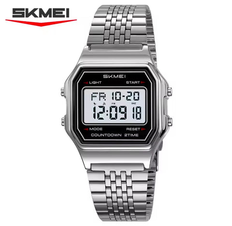 Skmei Top Brand Luxury Stainless Steel 3Bar Waterproof