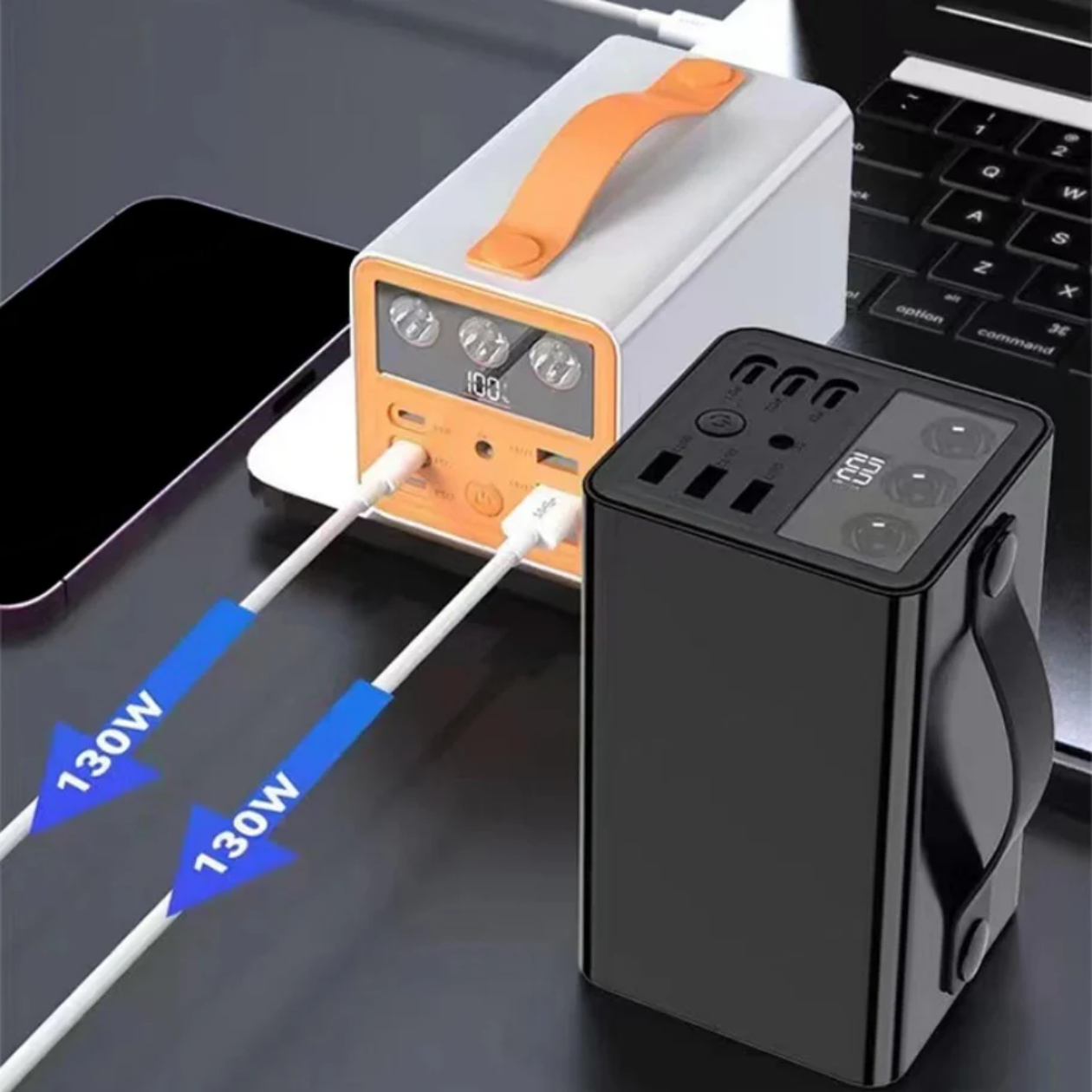 Kamal 80000mAh Power Bank K89 ( made in dubai )