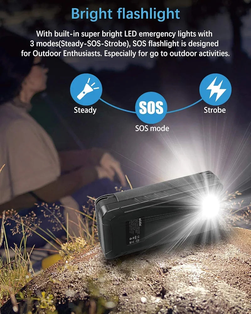 26800mAH Solar Power Bank ( powerfull)