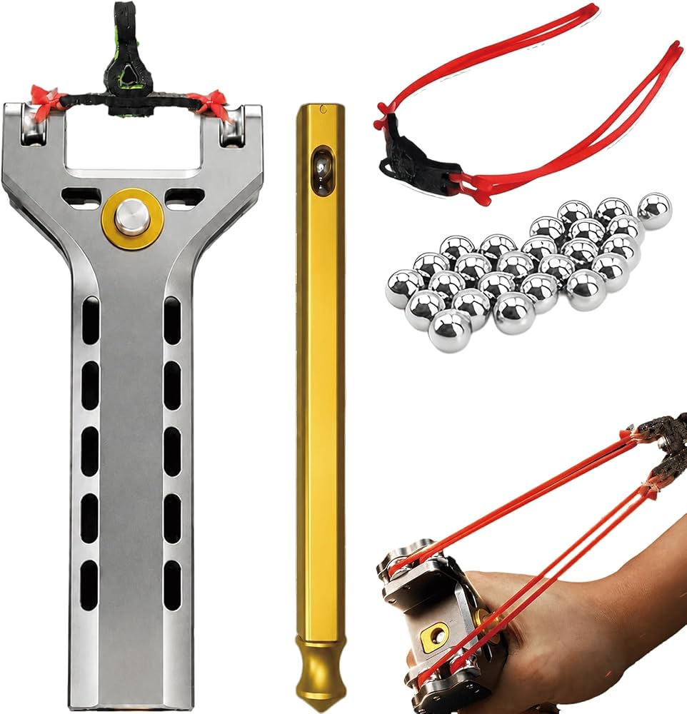 Aluminum Alloy High Precision Target Training Sling Shot