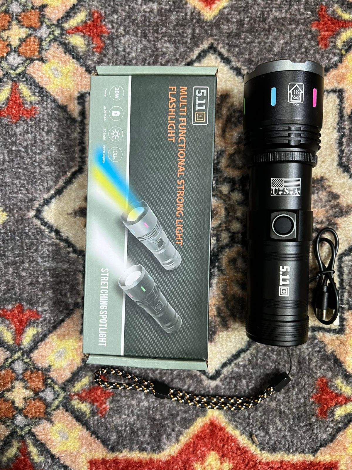 USA Lot Import Rechargeable Powerful LED Search Light